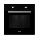 INVENTUM Inbouw conventionele RVS oven Zwart