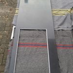 Outlet KeukenStijn Composiet Tussenblad Divinity Black poli 12mm Quartz Edge 14A 12mm